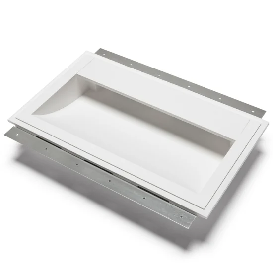 9010 belfiore lampada di gesso led cristaly da incasso a scomparsa parete 32w 3000k