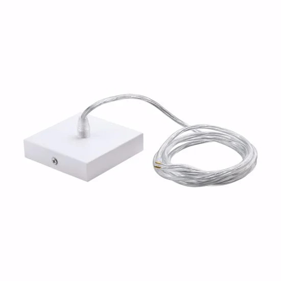 Accessorio kit rosone e cavo elettrico bianco sospensione pannello led eglo