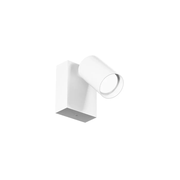Applique avec 1 Spot Extérieur Orientable GEA LED - GES2070 Aluminium Blanc LED