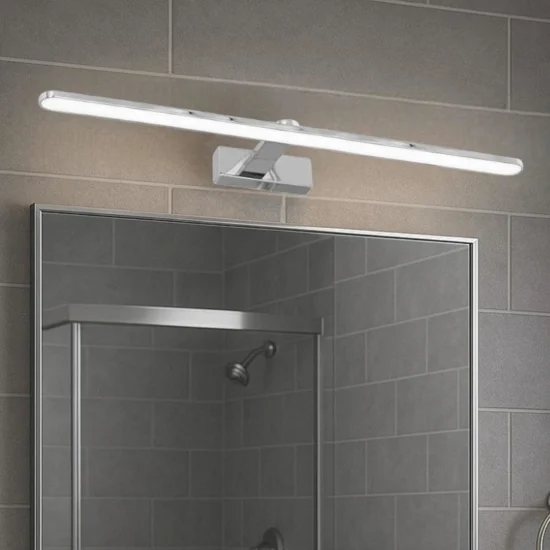 Applique bagni luce da specchio cromo led 16w 4000k fp