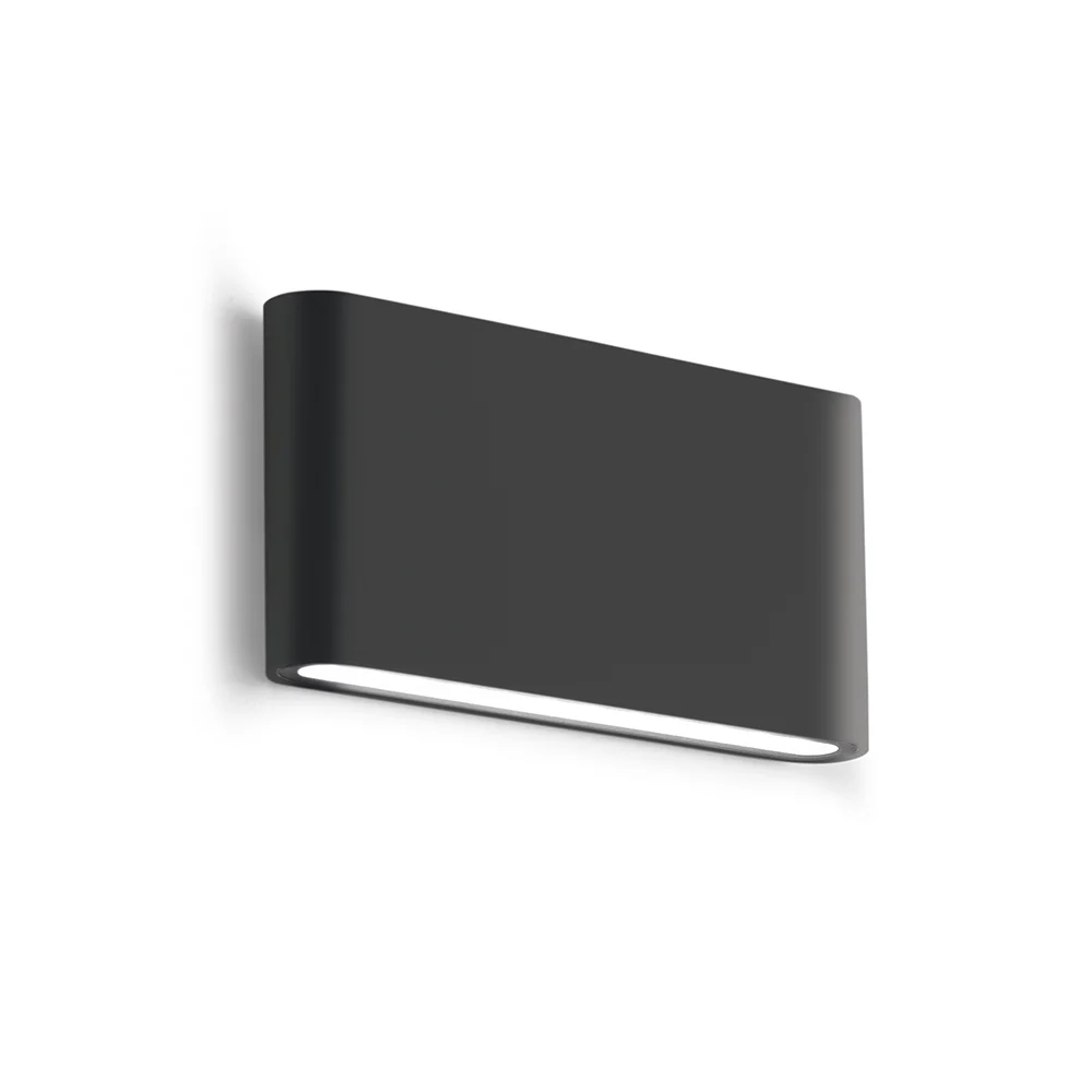 Applique da Esterno GEA LED – GES881C Alluminio Antracite Policarbonato LED 3000K L. 17