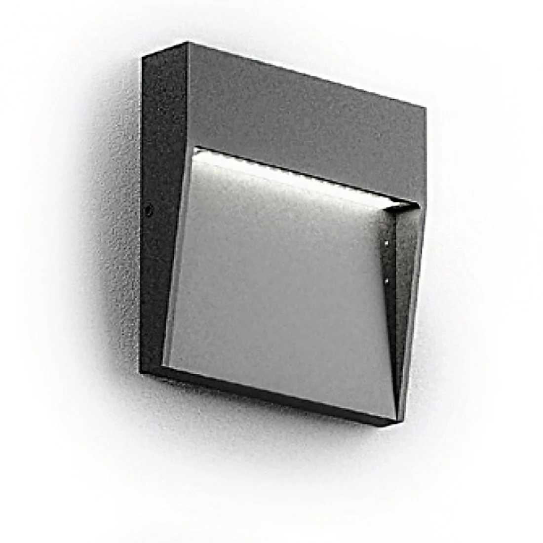 Applique esterno Gea Led SOL Q GES980 GES980C lampada parete moderna