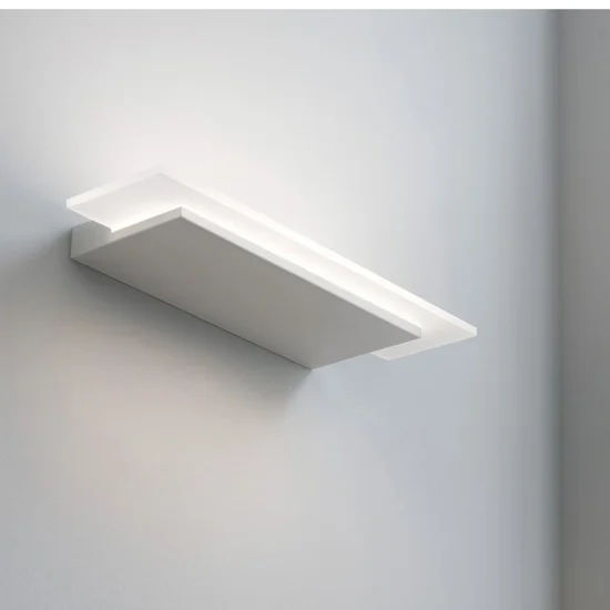 Applique led 27w linea light dublight w moderna bianca