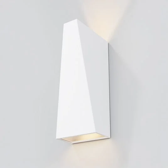 Applique LED da esterni Times Square bianco