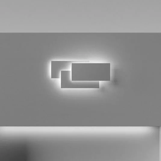 Applique LED Trame, rettangolare