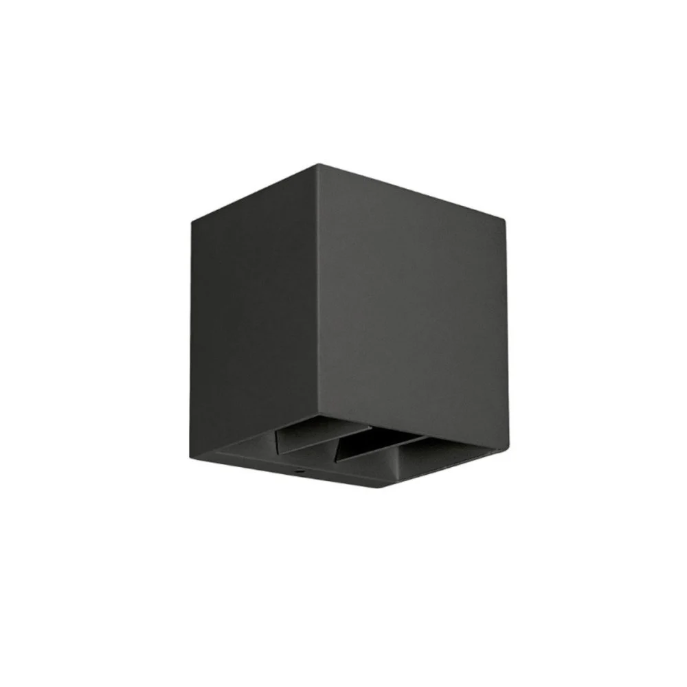 Applique moderno Gea Led GES2310 LED IP65 alluminio antracite monoemissione