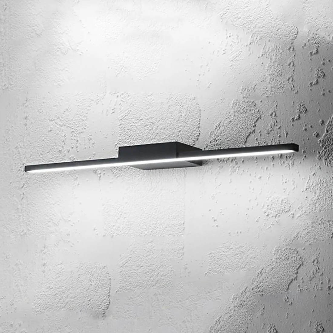Applique specchio quadro Gea Luce ONE GAP493C IP44 3000°K 1670Lm lampada parete moderna