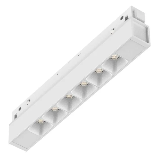 Ego ideal lux faretti led modulo 7w 3000k dimmerabili dali bianco binario monofase ego