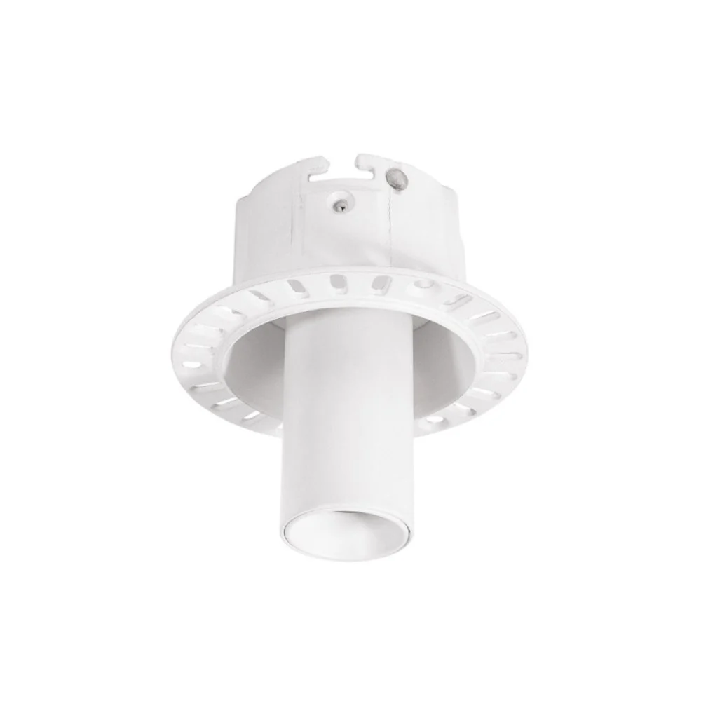 Faretto incasso Gea Led GFA1692 LED orientabile alluminio bianco cartongesso