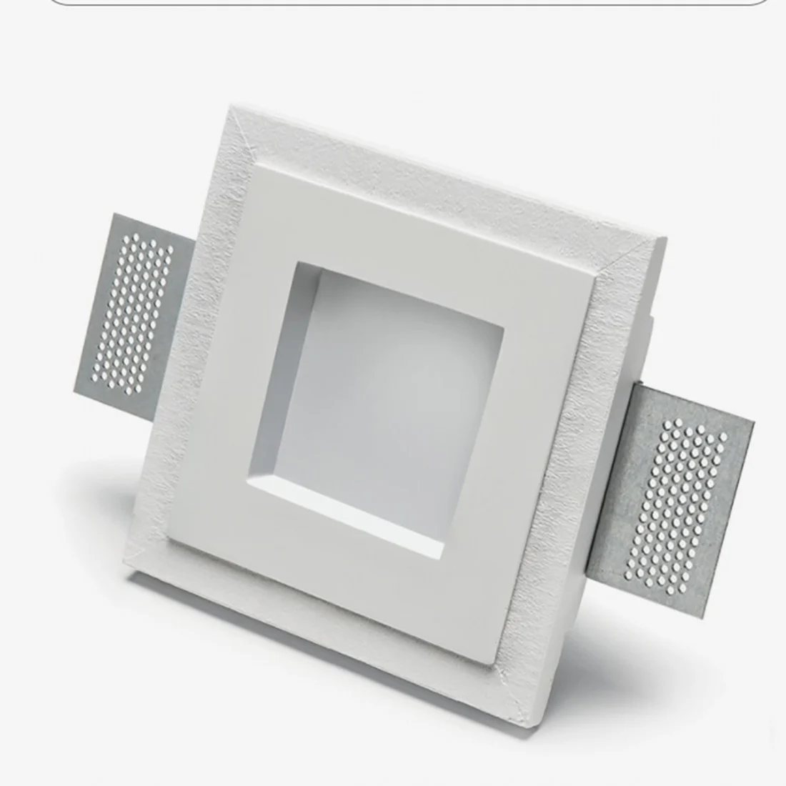 Faretto incasso gesso Belfiore 9010 ANDROMEDA R 4178B.35 GU10 LED IP44 lampada soffitto cartongesso muratura