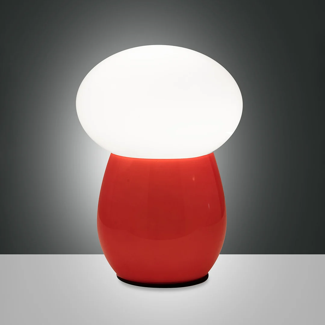 Lampada da Tavolo FABAS LUCE – FREDDY Metallo Vetro