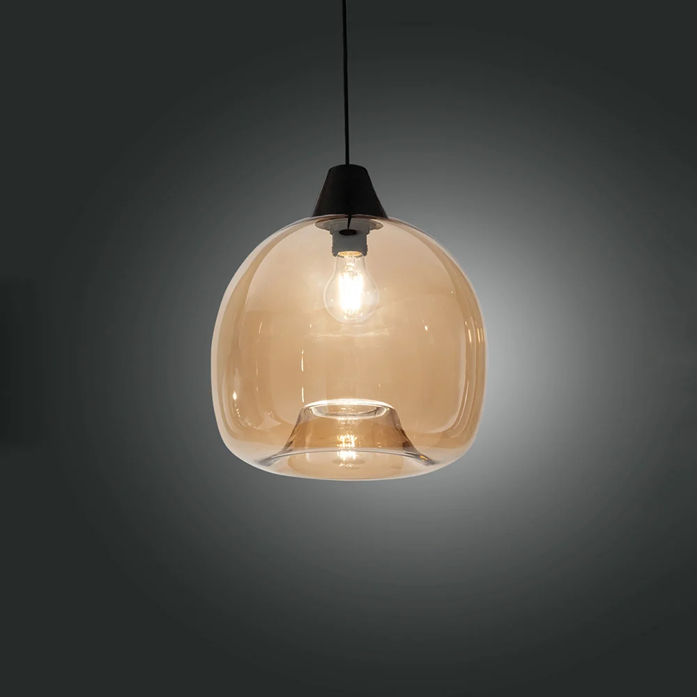 Lampada a Sospensione Singola per Composizione FABAS LUCE – MAIA Vetro D. 23