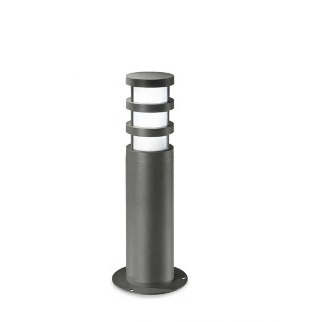 Lampioncino moderno Gea Led ZEIS GES023 E27 LED alluminio palo esterno