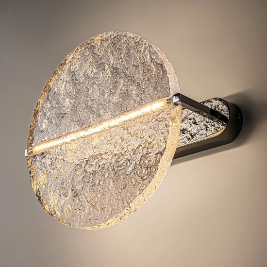 Maytoni mangata applique da parete led 7w 3000k tonda moderna