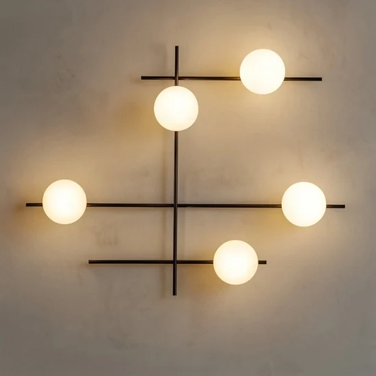 Miloox mikado lampada da parete orientabile luci orientabili