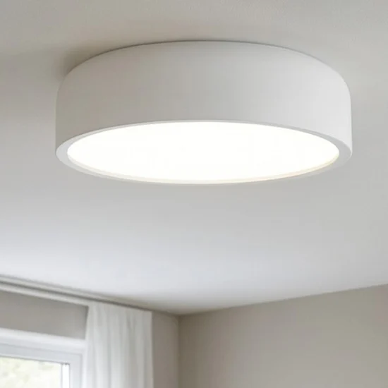 Plafoniera cupola bianca moderna da soffitto per cucina