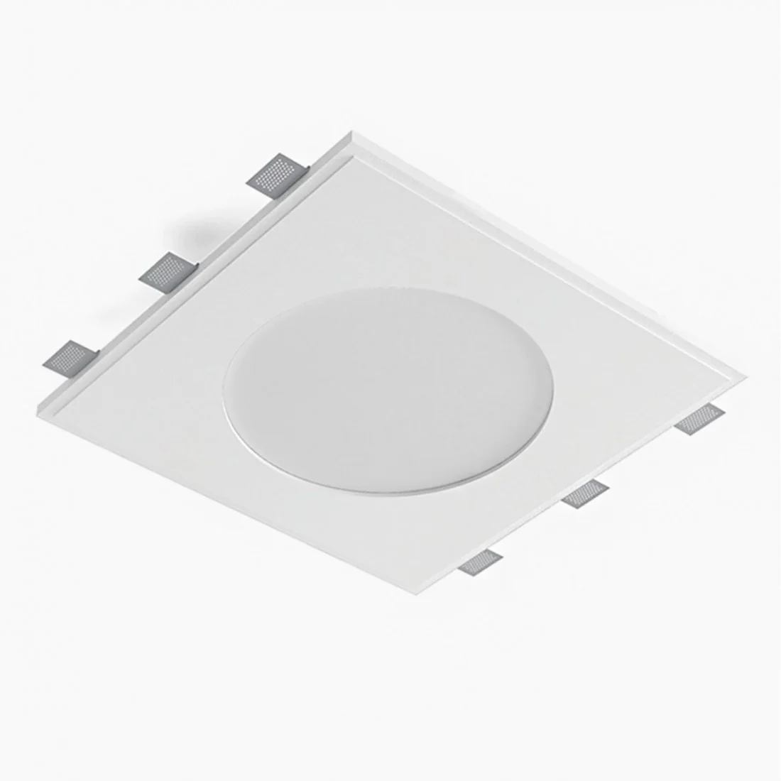 Plafoniera incasso gesso Belfiore 9010 OVOLO BIG 8936B 4014 LED IP44 lampada soffitto