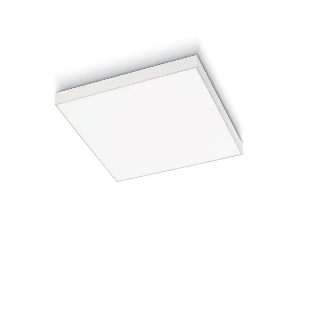 Plafoniera led moderna Gea Led BIHAM Q GPL311N 4329Lm lampada soffitto alluminio metacrilato