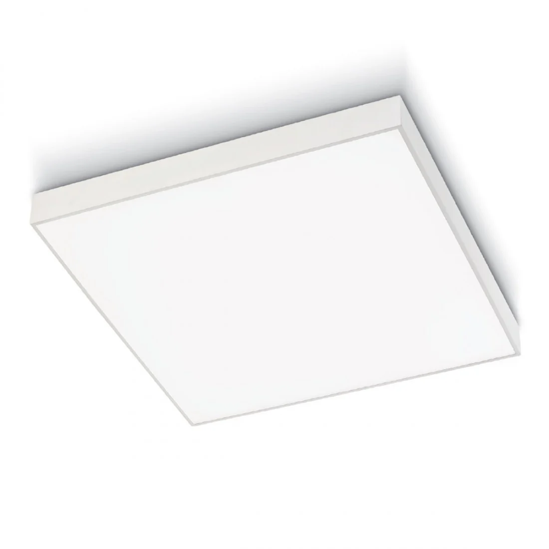 Plafoniera led moderna Gea Led BIHAM Q GPL312N 5249Lm lampada soffitto alluminio metacrilato