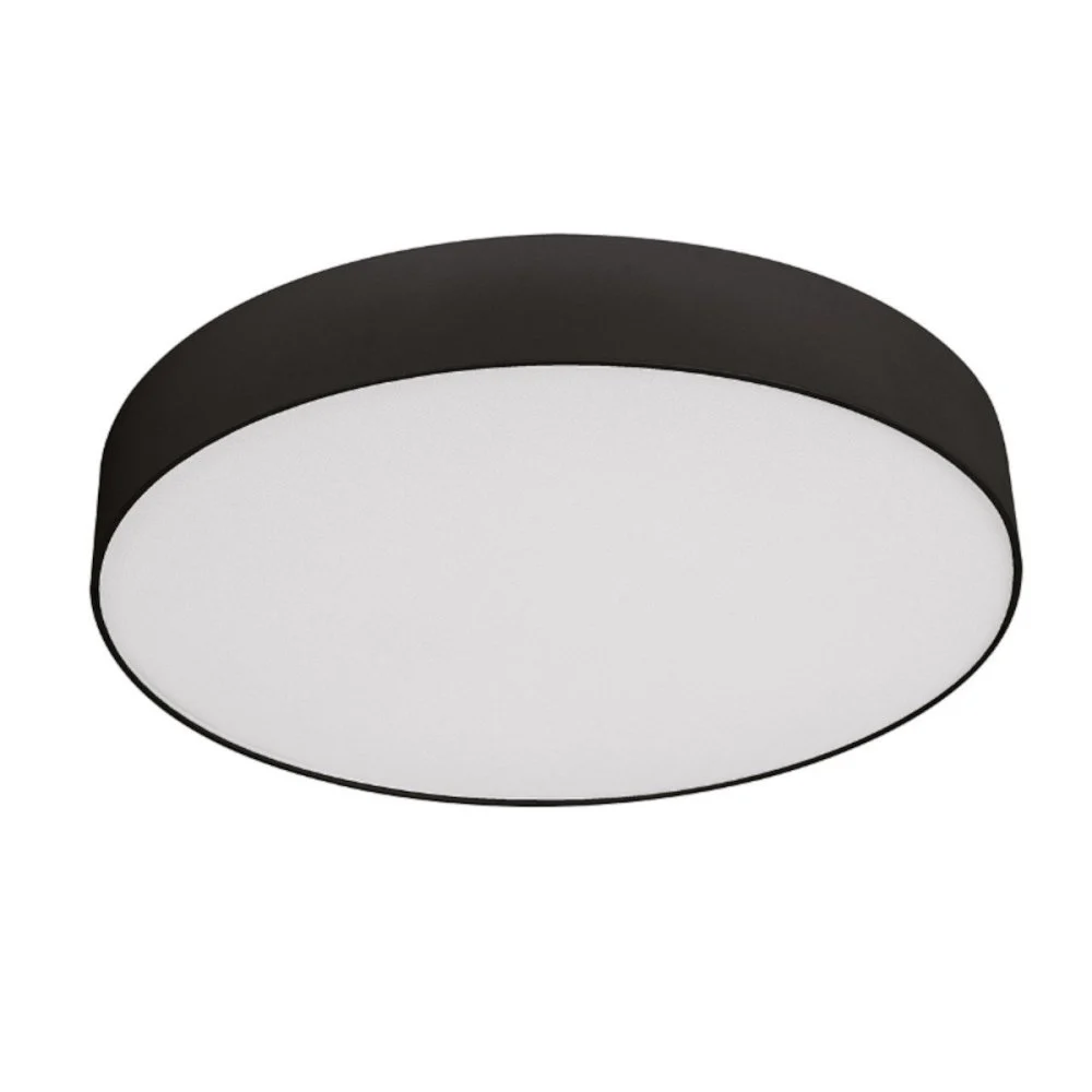 Plafoniera moderna Gea Led GPL383 LED CCT termoplastico nero