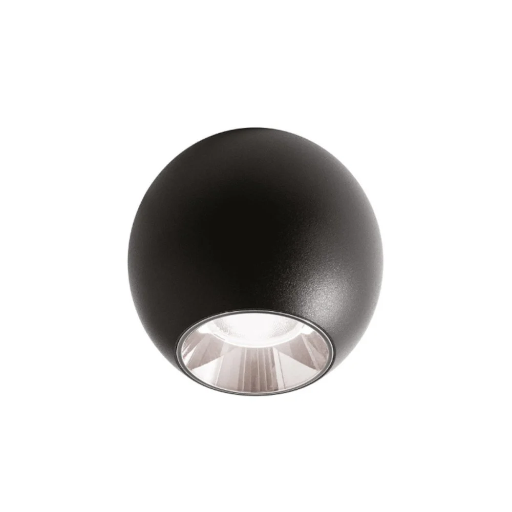 Plafoniera moderna Gea Led GPL391 LED alluminio nero