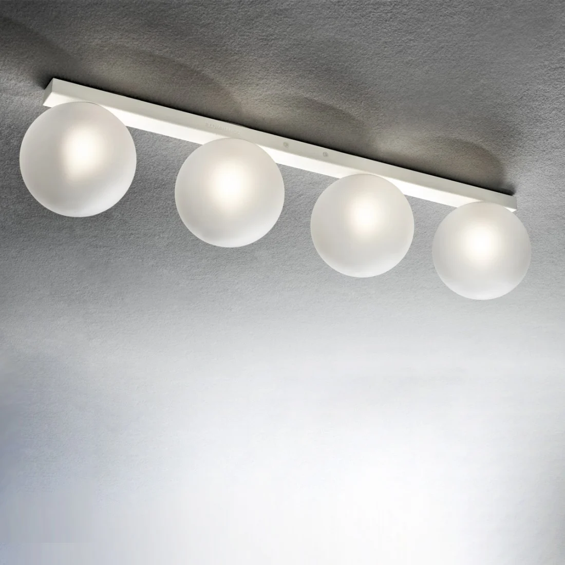 Plafoniera moderna Illuminando PALLINA PALLI4BNST G9 LED vetro sfera lampada soffitto