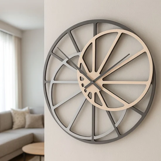Theresa grande orologio 95cm moderno da murorovere decape'