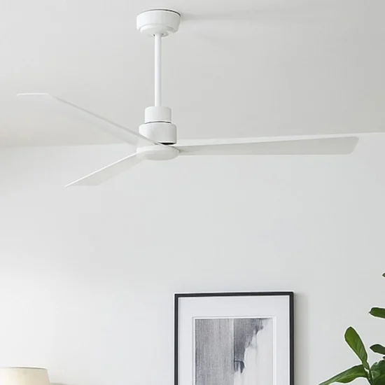 Ventilatore a pale 18mq da soffitto bianco con telecomando
